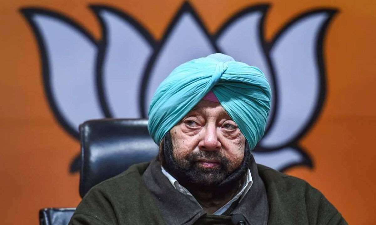 Former Punjab Cm Captain Amarinder Singh Allegedly Orchestrated Bjp S