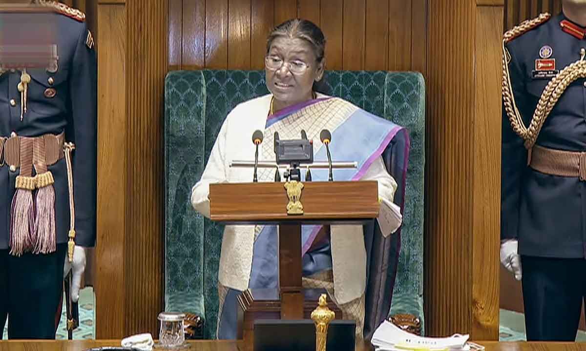 President Droupadi Murmu To Address Joint Session Of Parliament Amid