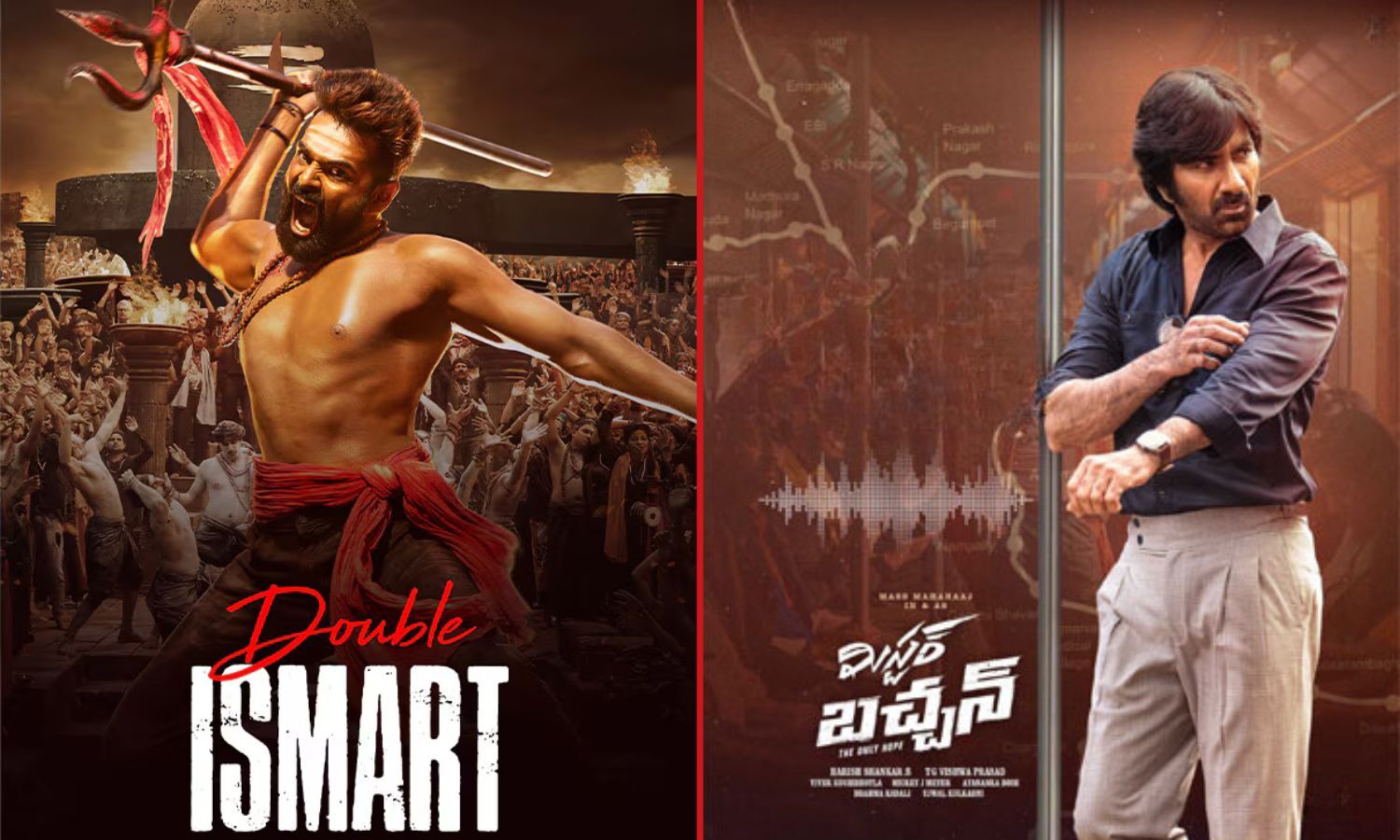 Ram Pothineni S Double Ismart Beats Ravi Teja S Mr Bachchan In