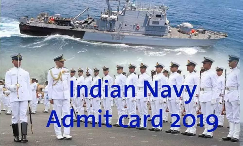 Indian Navy Recruitment 2019: Admit Card released for AA & SSR at joinindiannavy.gov.in