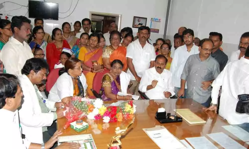 Tirupati: Lab services hit in Ruia Hospital