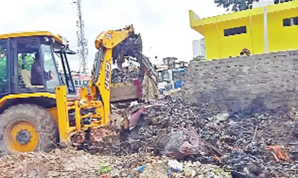 Residents elated over GHMC clearing garbage