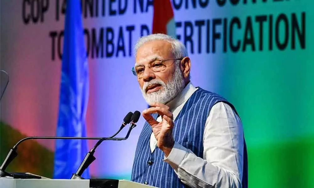 PM raises target to restore Indias degraded land to 26 mn hectares