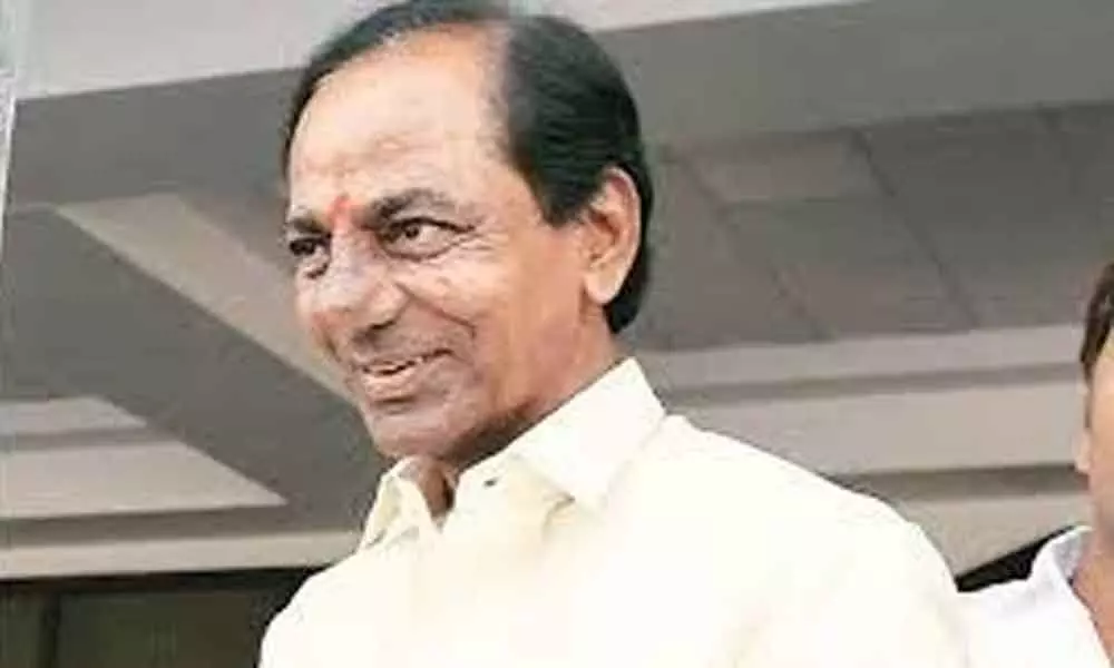 KCR pins blame on Centre for financial mess