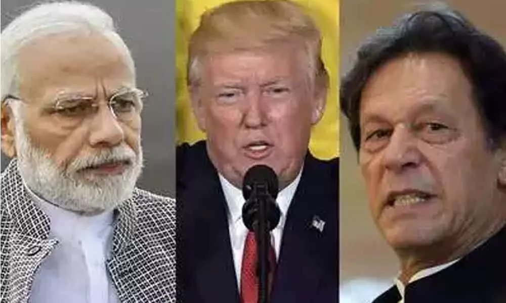 Donald Trump says Indo-Pak tensions are less heated compared to 2 weeks ago