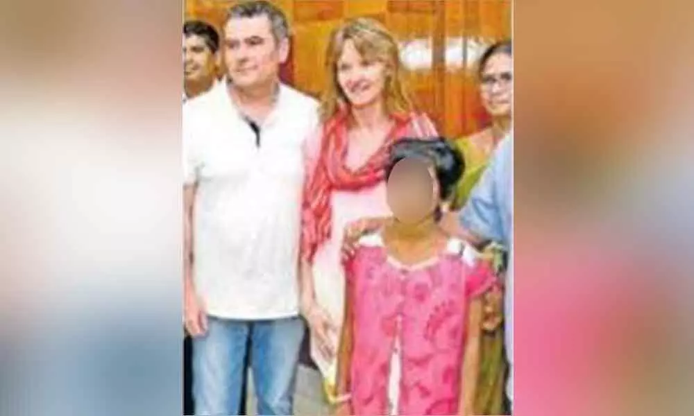 Visakhapatnam girl adopted by France couple