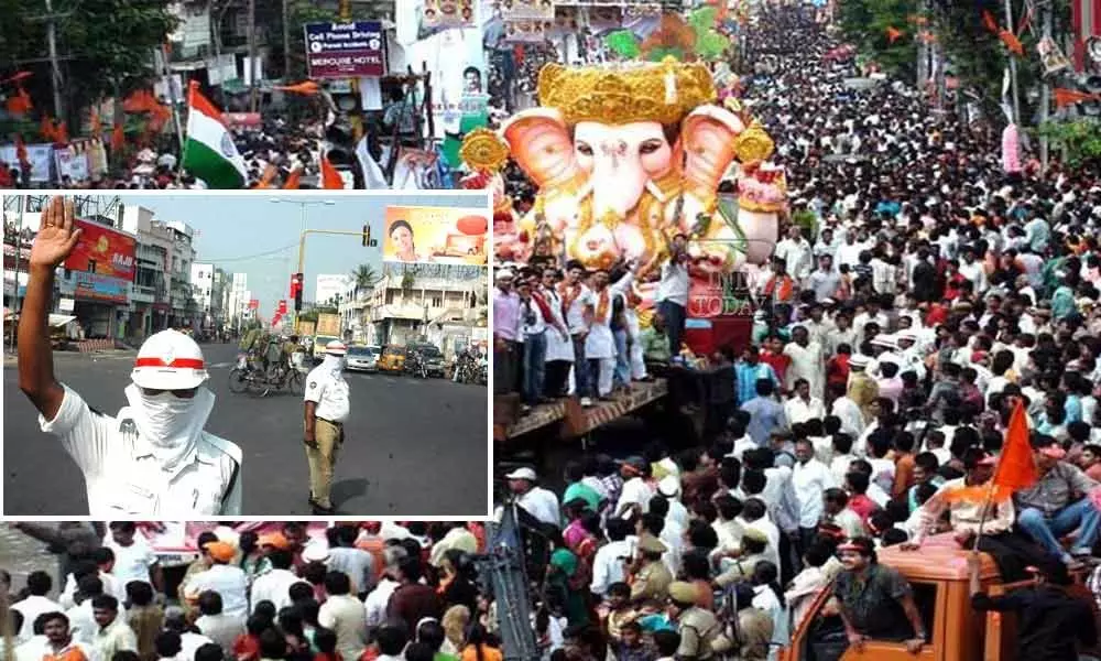 Traffic curbs in Hyderabad on Sep 12 for Ganesh idol immersion