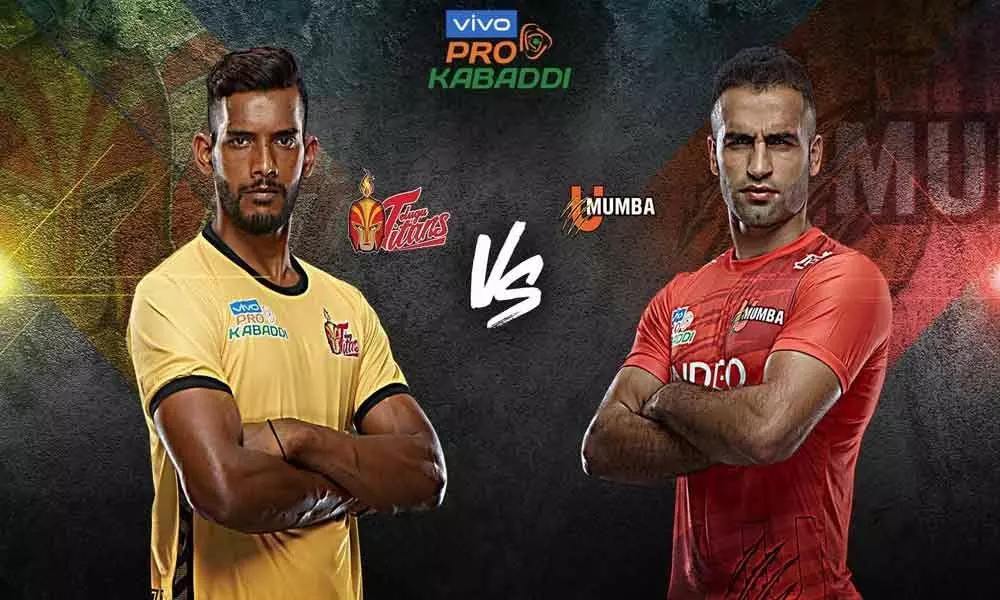 Pro Kabaddi League 2019 Live Match Score: Telugu Titans vs U Mumba