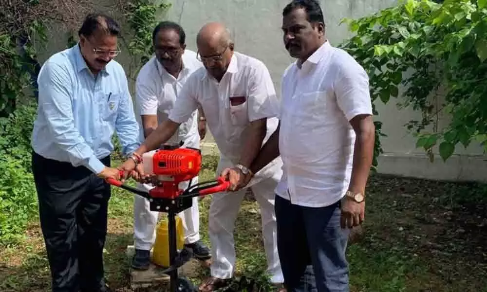 Manchala Trust targets to plant one lakh saplings in Nizamabad