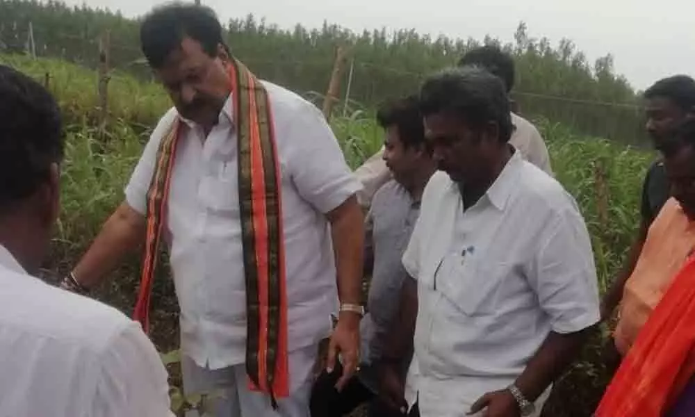 BJP seeks aid to flood-affected farmers in Kothagudem