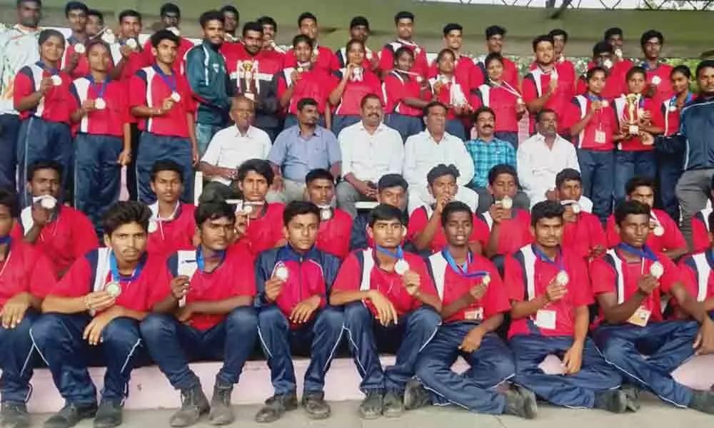 Hyderabad: Tug-of-war championship winners felicitated