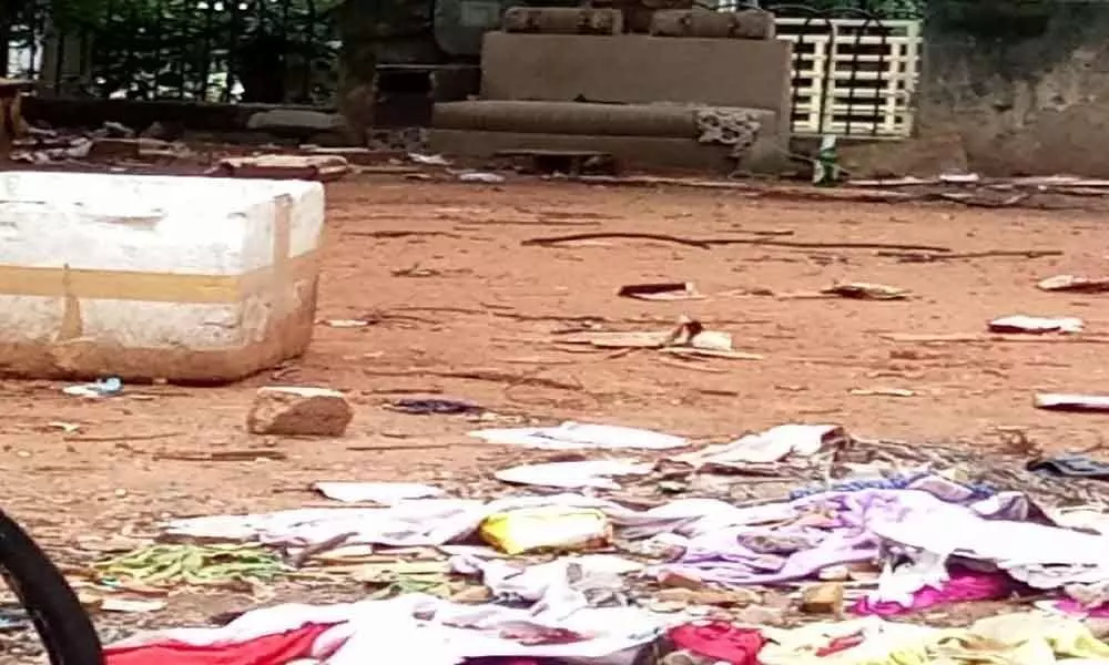 Bhoiguda park turns into dumping yard