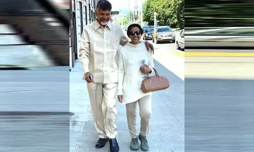 Nara Lokesh wishes Chandrababu Naidu on wedding anniversary