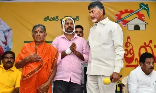 TDPs Atmakur visit suru: Chandrababu Naidu