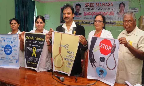 Concern over rise in suicides in Vijayawada