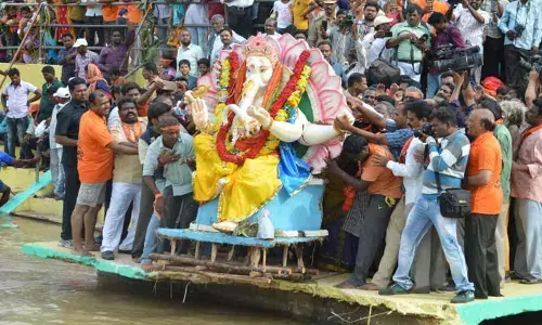 Idol immersion concludes in Kurnool