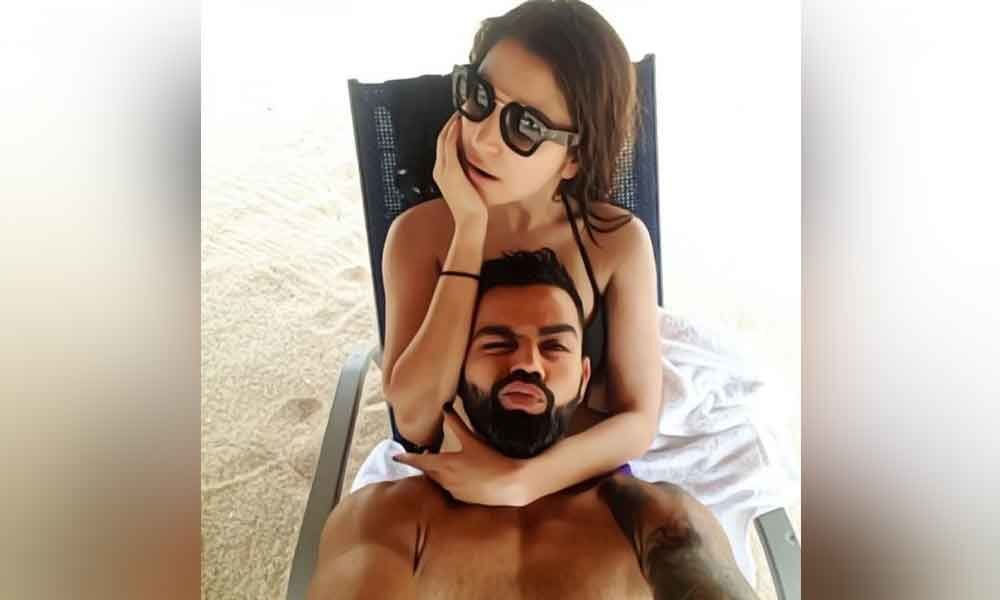 Anushka Sharma Xx Sexy Video - Anushka Sharma and Virat Kohli's sexy chilling goofing selfie at beach: One  can't stop swooning over - See Pic