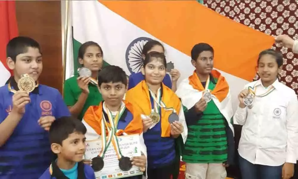 Telangana chess players excel in Delhi