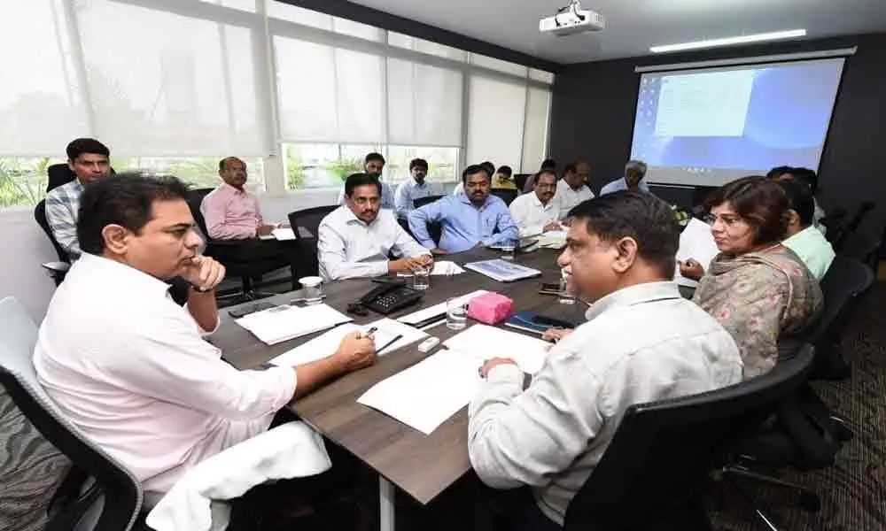 KTR directs babus to educate people on new Municipal Act