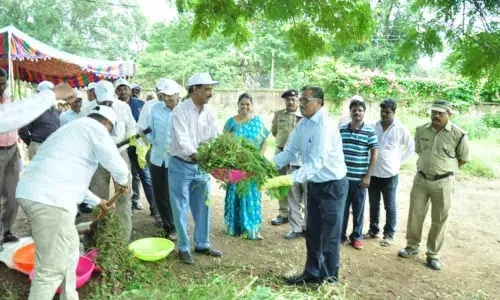 SCCL, NTPC launch Swachhata Hi Seva in Khammam