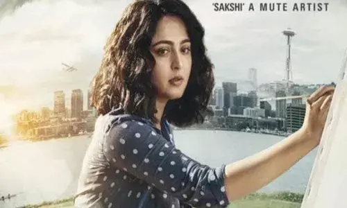 Anushka Shetty playing a mute artist