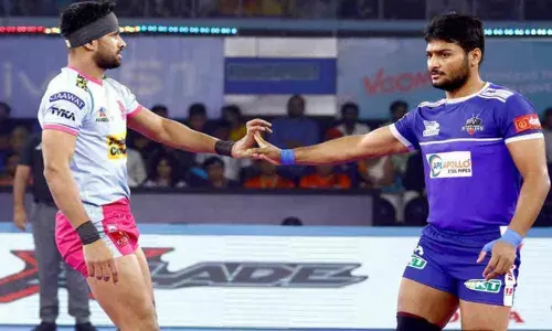 Pro Kabaddi 2019: Jaipur Pink Panthers and Haryana Steelers Tie 32-32