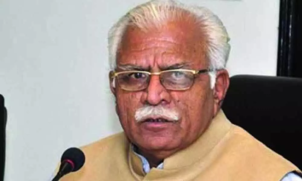 Watch: Haryana CM threatens to chop off BJP leaders head with axe in his hand