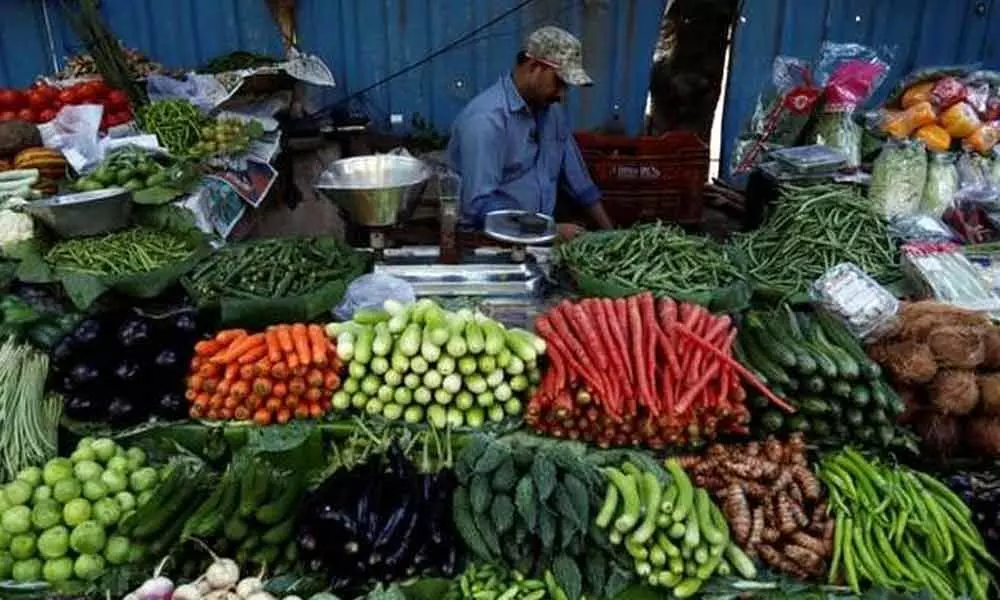 August retail inflation up at 3.21% on high food prices