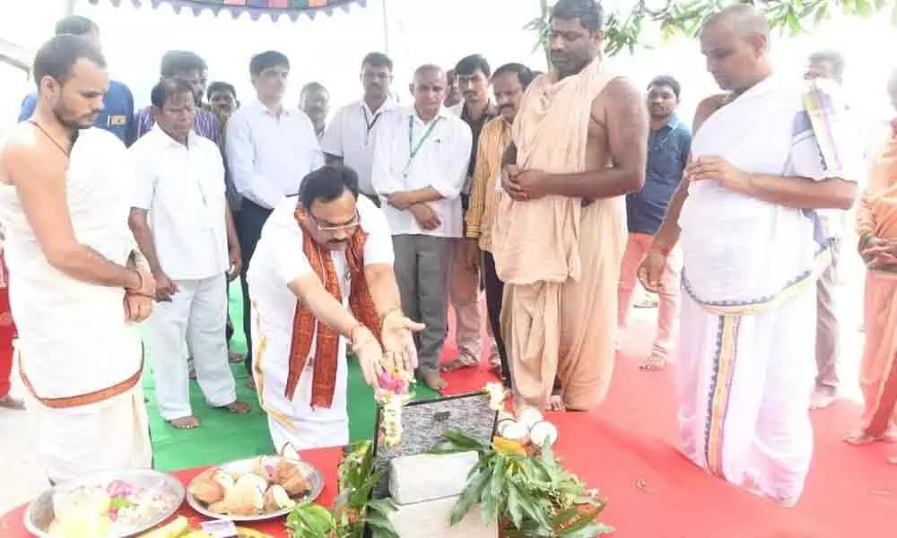 APCOB funds for sheds at Durga Temple in Vijayawada