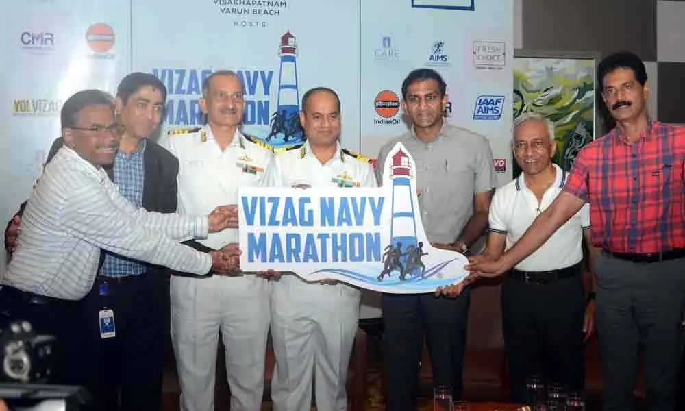Vizag gears up for 6th Navy Marathon on Nov 17