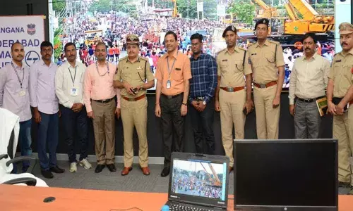CP Mahesh Bhagavath oversees Ganesh idol immersions