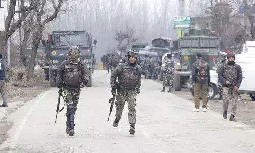 Huge arms recovered from 3 JeM militants