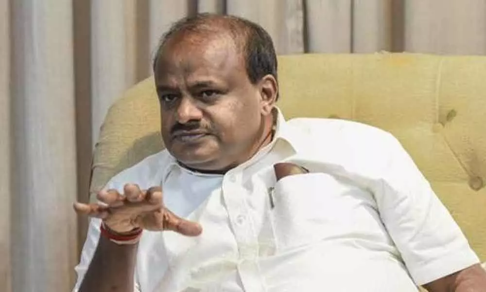 HD Kumaraswamy says PM Modi could have been a bad omen to ISROS Chandrayaan-2 mission