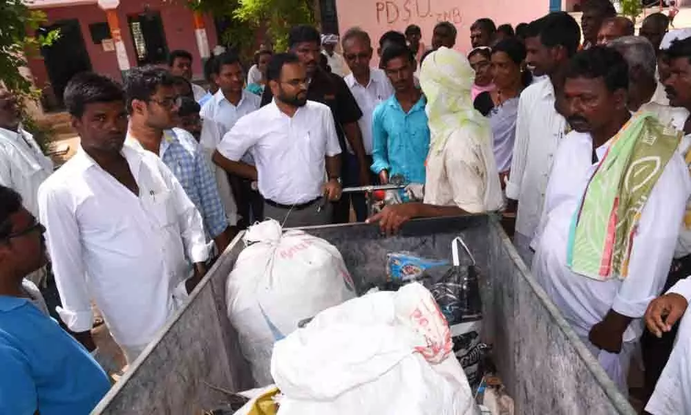 Gadwal focuses on wiping out plastic waste from its villages
