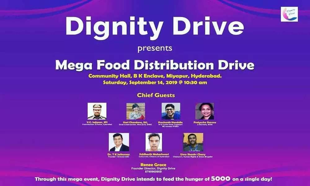 Techies to conduct mega food drive