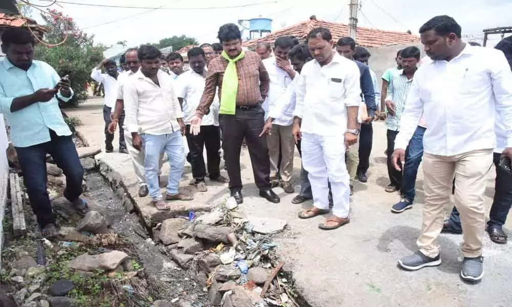 Collector Hanumantha Rao tours constituency