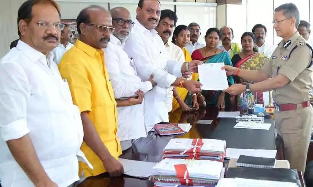 TDP expresses concern over deteriorating law and order