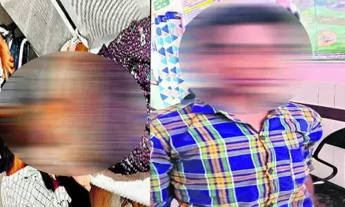 Father, son died in road accident in Khammam district