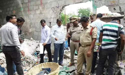 Explosion at scrap centre leaves one dead, two hurt in Suryapet