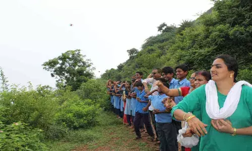 GVMC students disperse 25,000 seed balls