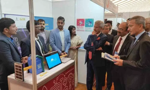 Delhi Public School Nacharam student represents India in Indo-Singapore Summit