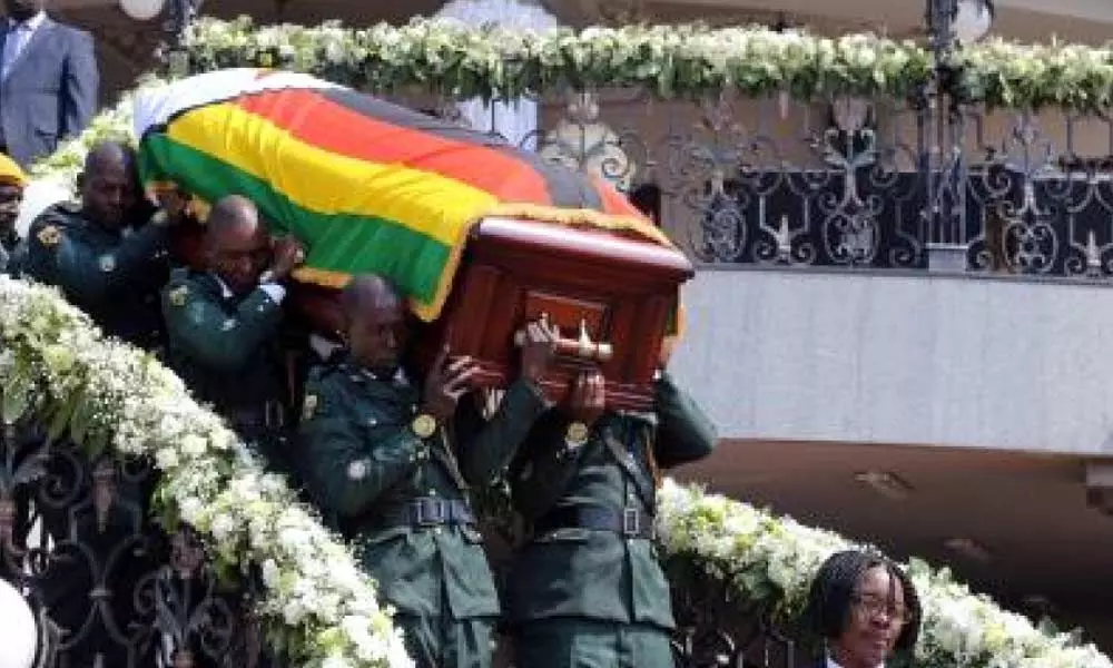 Zimbabweans bid farewell to Mugabe at state funeral