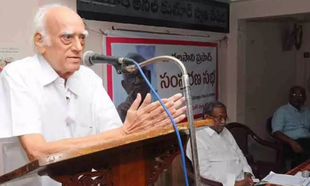 An intellectual giant - C Raghava Chary