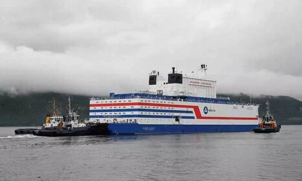 Russias world-first floating nuclear plant arrives in port