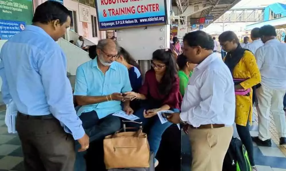 UTS app beneficial for general passengers in Nellore