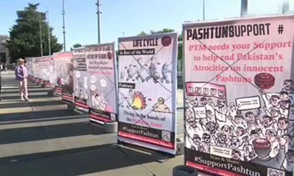 Baloch activists organise poster campaign in Geneva