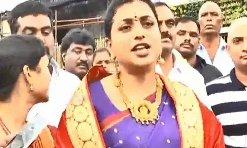 Roja slams Naidu, Claims people are happy in Jagans rule