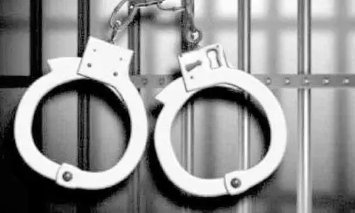 Four held for ganja peddling
