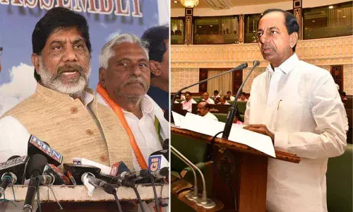 CM KCR, Bhatti Vikramarka spar over recession