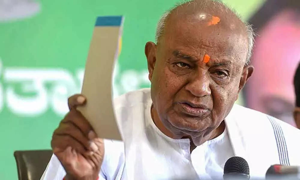 No MLA Is Quitting JDS, Says HD Deve Gowda Amid Reports Of Feud